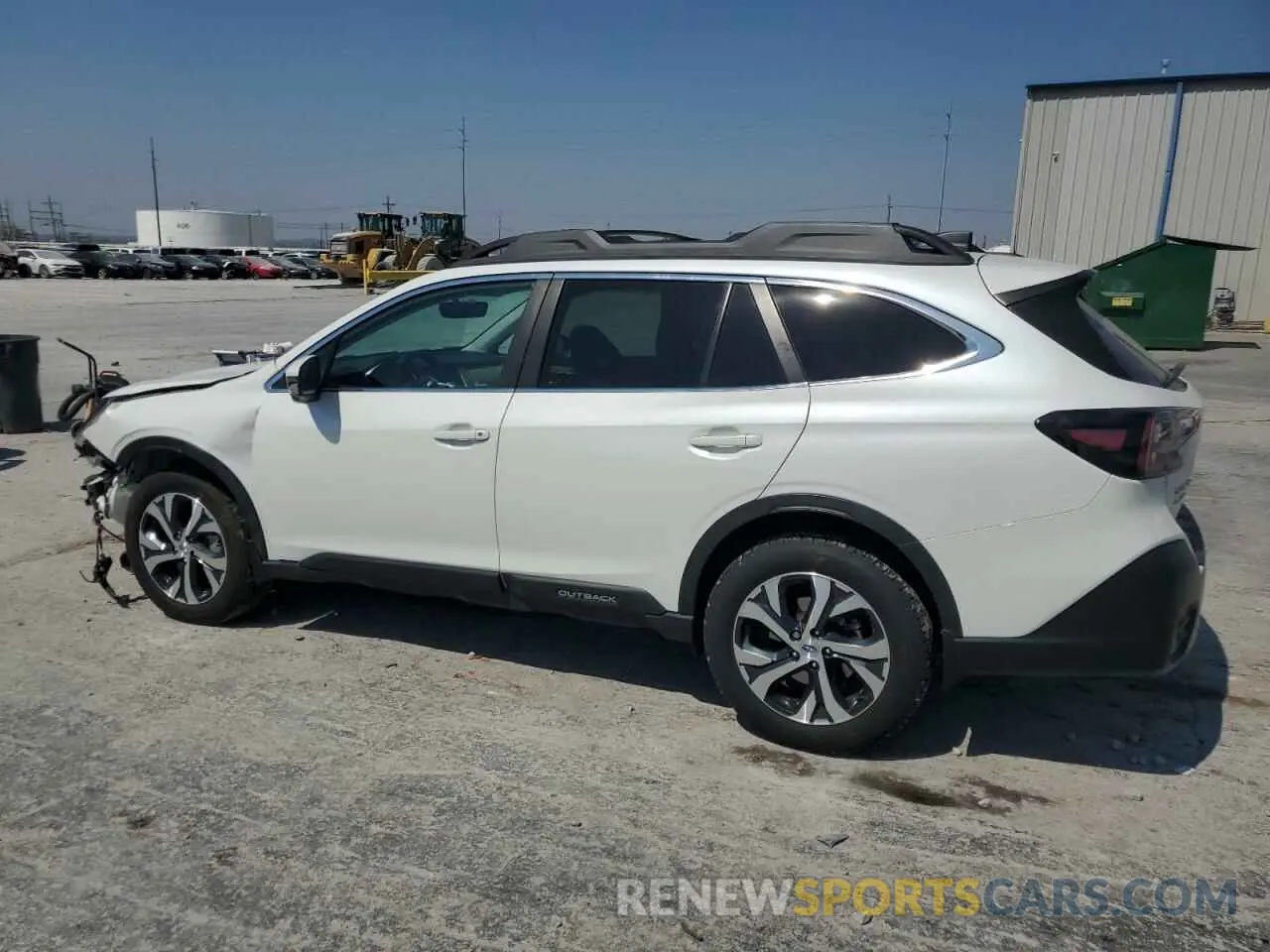 2 Photograph of a damaged car 4S4BTALC0L3193017 SUBARU OUTBACK 2020