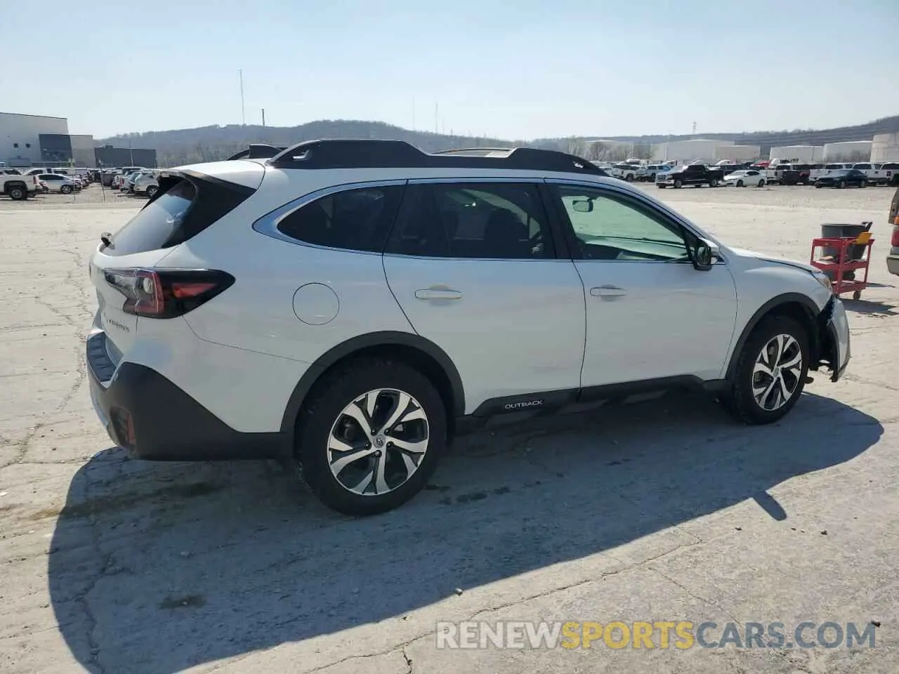 3 Photograph of a damaged car 4S4BTALC0L3193017 SUBARU OUTBACK 2020