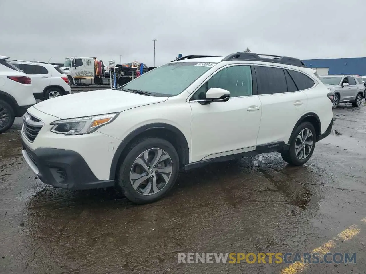 1 Photograph of a damaged car 4S4BTALC1L3190644 SUBARU OUTBACK 2020