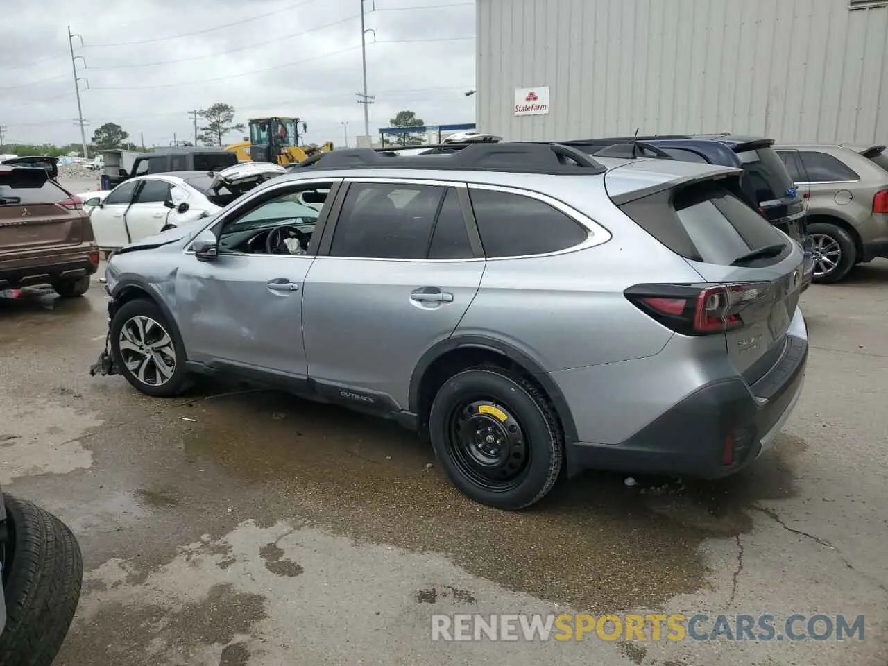 2 Photograph of a damaged car 4S4BTALC2L3225126 SUBARU OUTBACK 2020