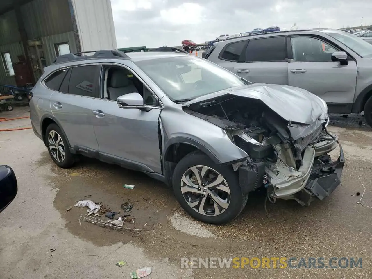 4 Photograph of a damaged car 4S4BTALC2L3225126 SUBARU OUTBACK 2020