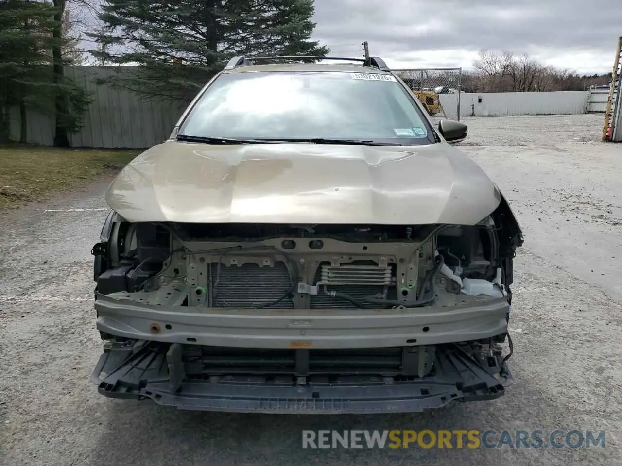 5 Photograph of a damaged car 4S4BTALC3L3145124 SUBARU OUTBACK 2020