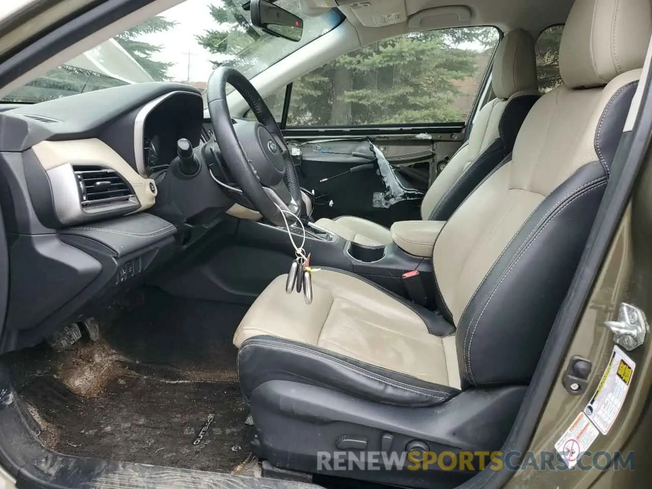 7 Photograph of a damaged car 4S4BTALC3L3145124 SUBARU OUTBACK 2020