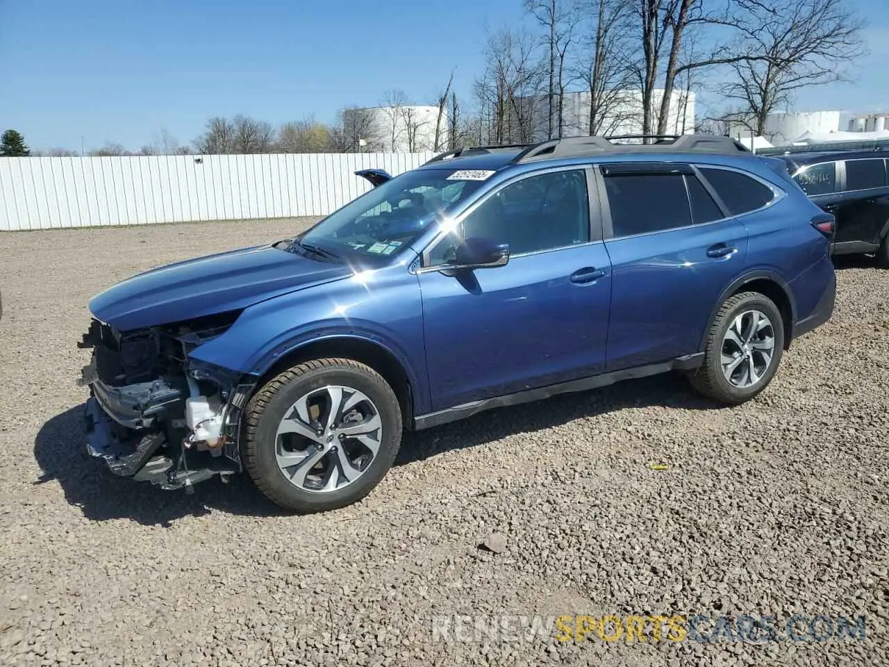 1 Photograph of a damaged car 4S4BTALC7L3109212 SUBARU OUTBACK 2020
