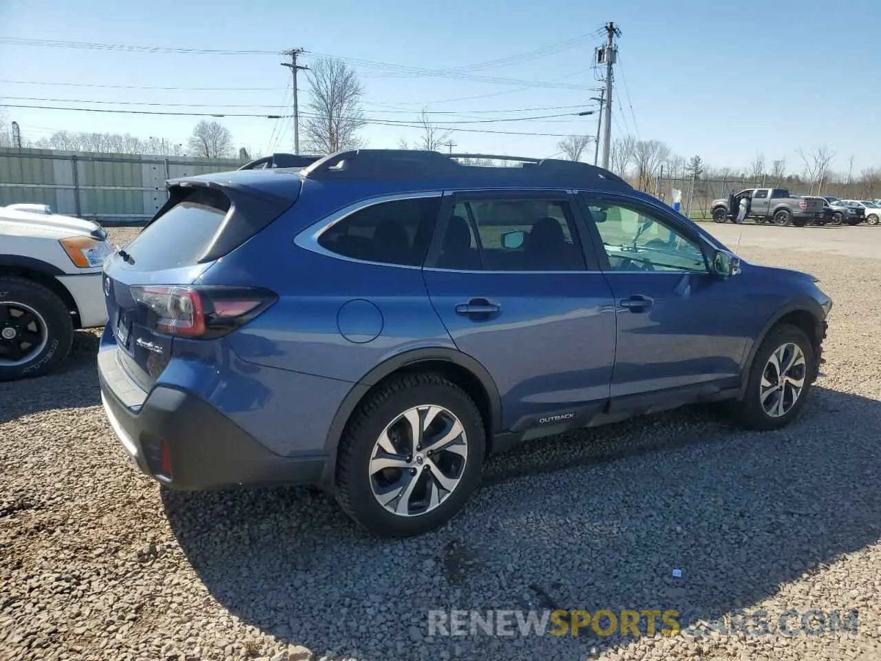 3 Photograph of a damaged car 4S4BTALC7L3109212 SUBARU OUTBACK 2020