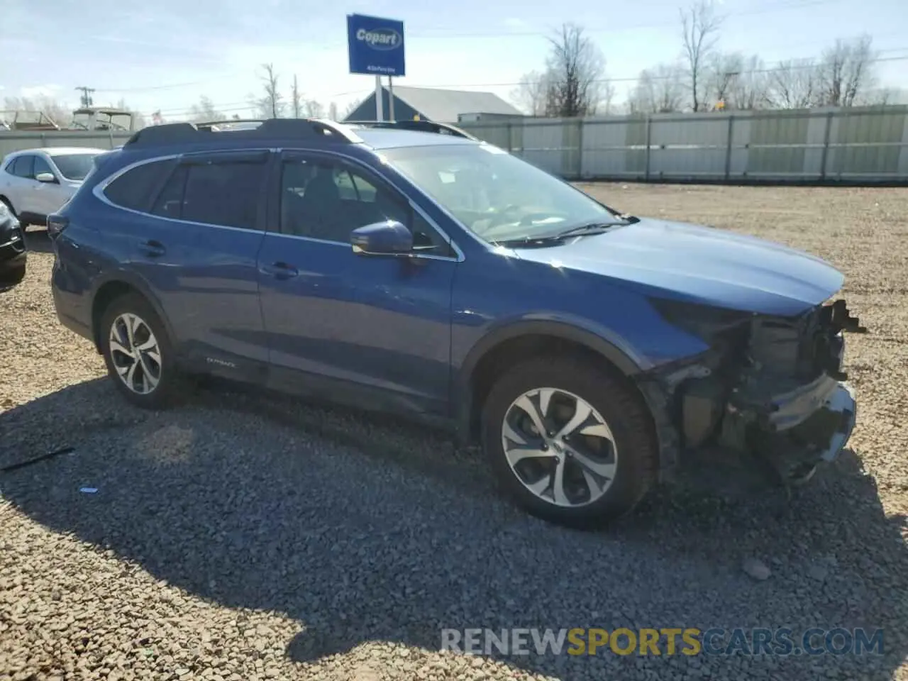 4 Photograph of a damaged car 4S4BTALC7L3109212 SUBARU OUTBACK 2020