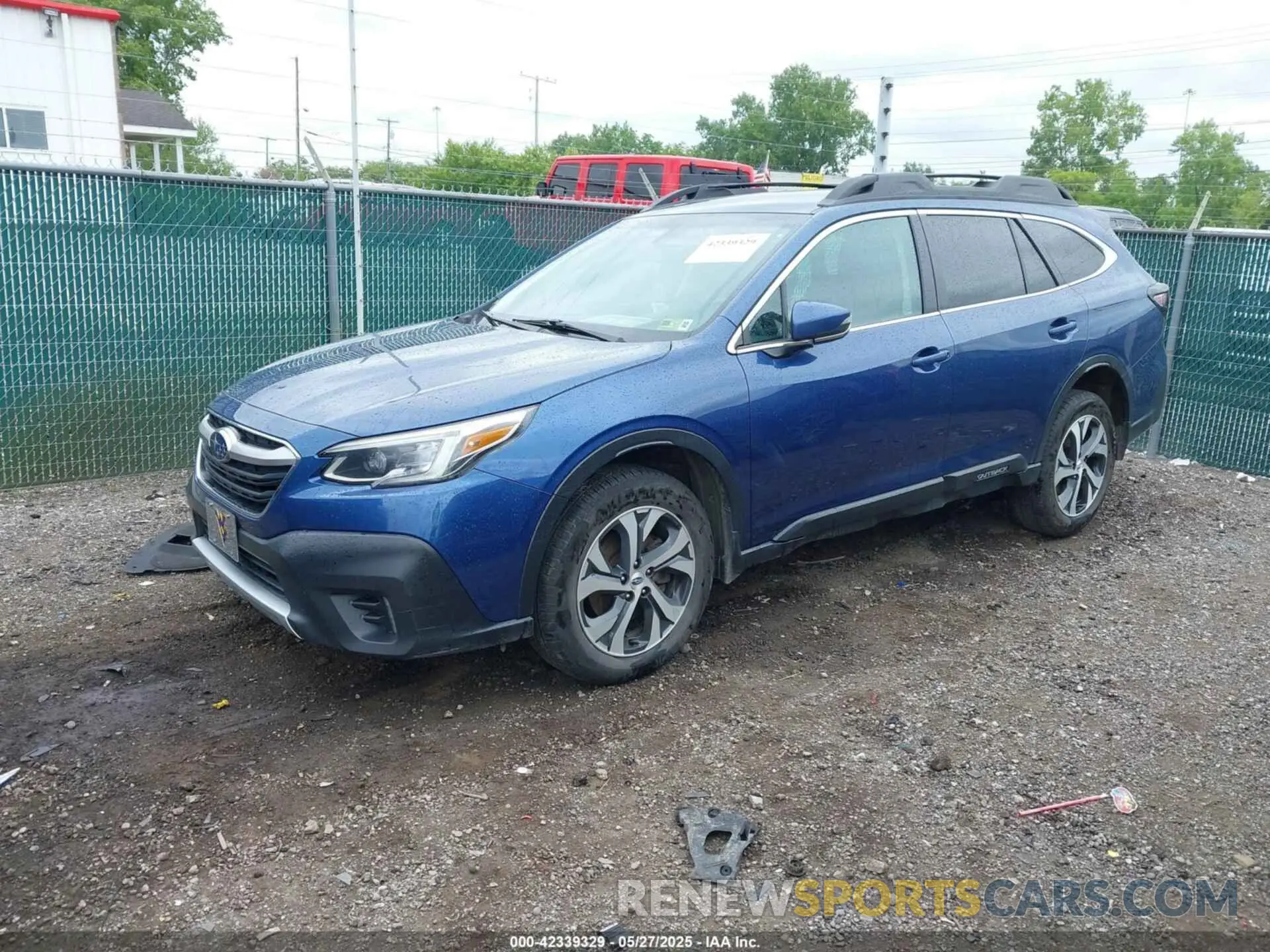 2 Photograph of a damaged car 4S4BTALC8L3128058 SUBARU OUTBACK 2020