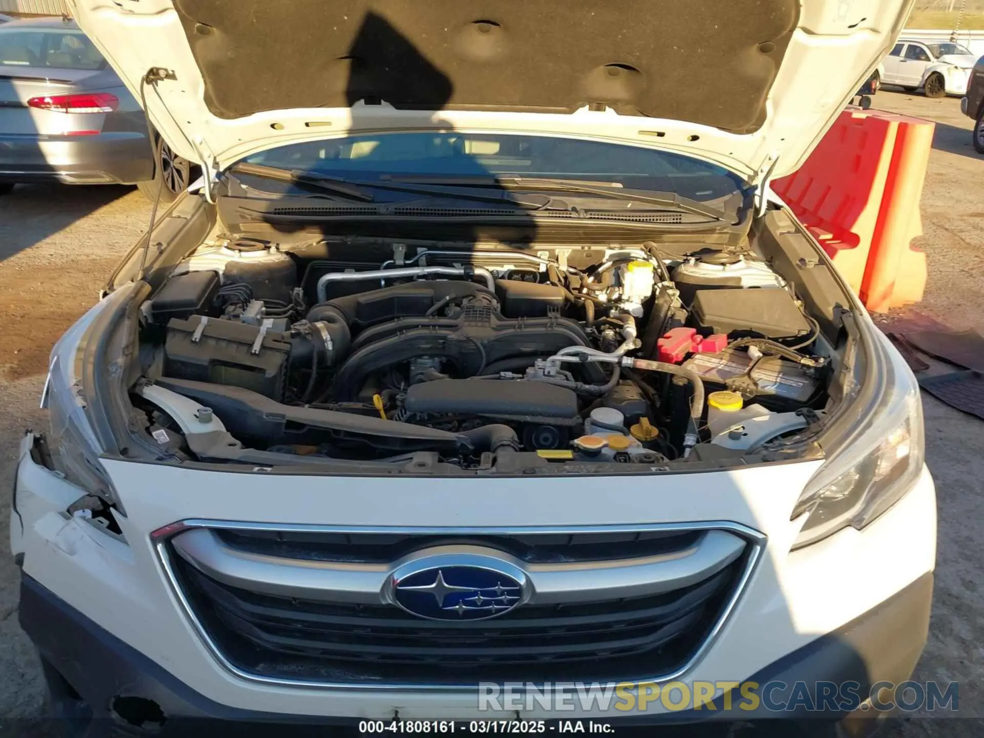10 Photograph of a damaged car 4S4BTALC9L3235572 SUBARU OUTBACK 2020