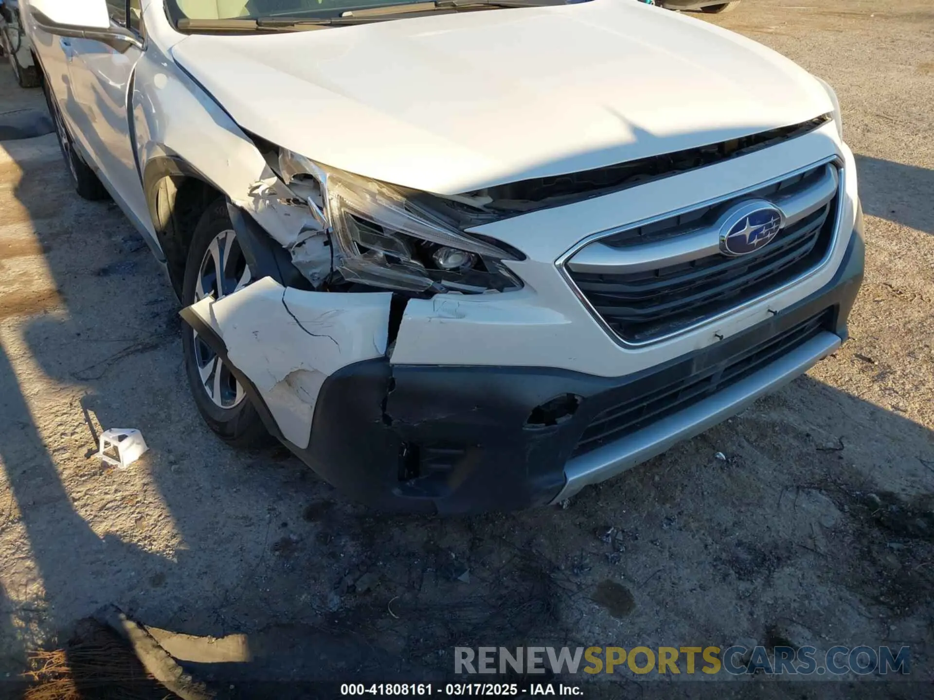6 Photograph of a damaged car 4S4BTALC9L3235572 SUBARU OUTBACK 2020
