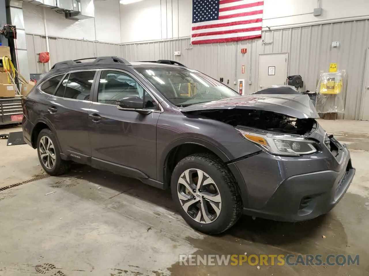 4 Photograph of a damaged car 4S4BTANC0L3168793 SUBARU OUTBACK 2020