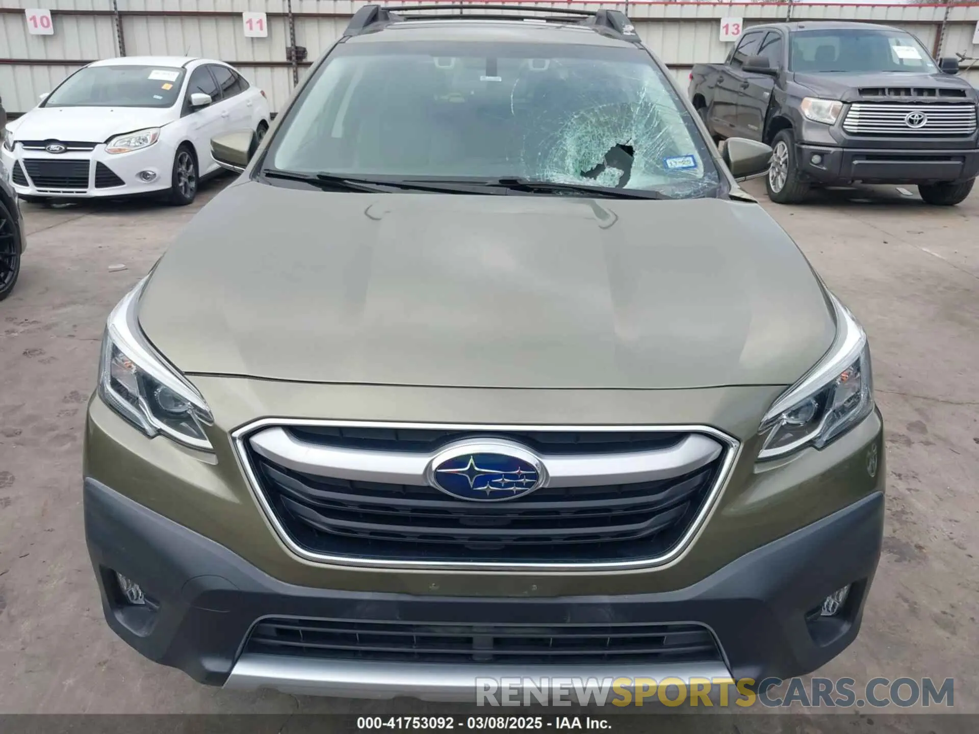 12 Photograph of a damaged car 4S4BTANC1L3103953 SUBARU OUTBACK 2020
