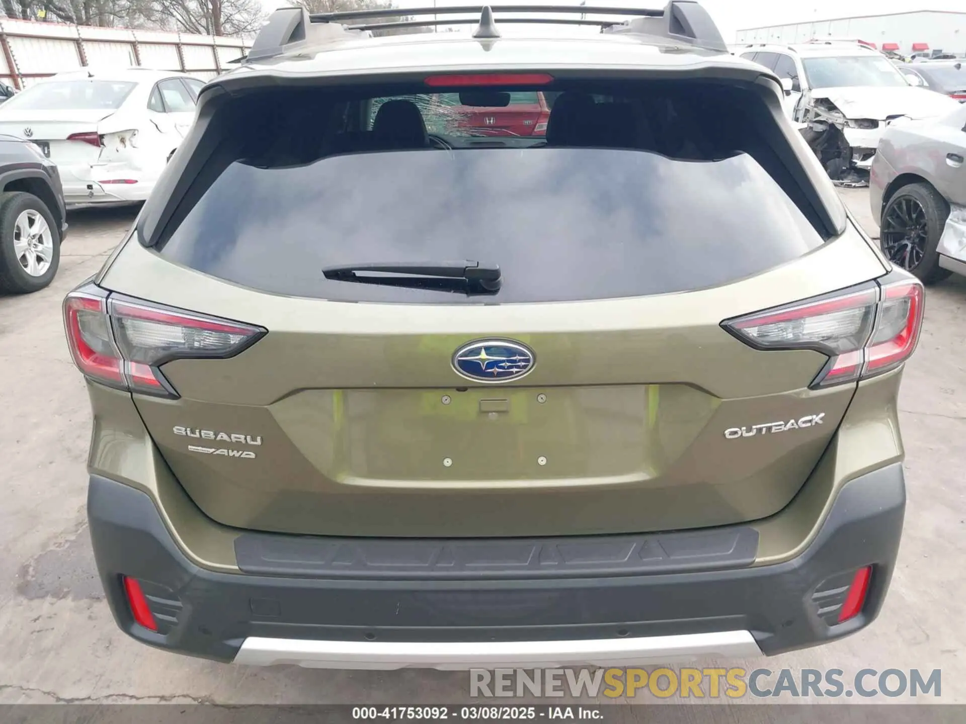 16 Photograph of a damaged car 4S4BTANC1L3103953 SUBARU OUTBACK 2020