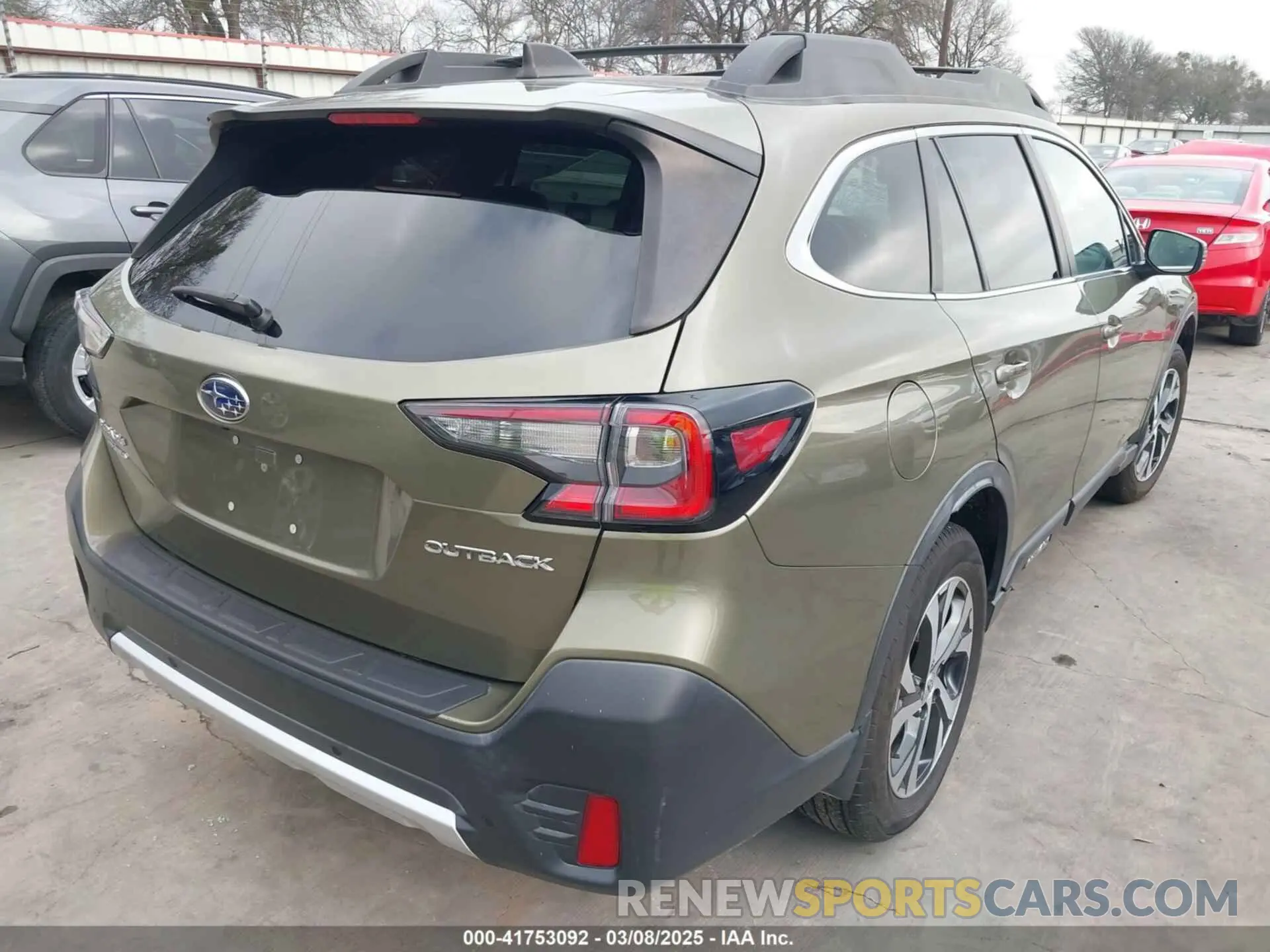 4 Photograph of a damaged car 4S4BTANC1L3103953 SUBARU OUTBACK 2020