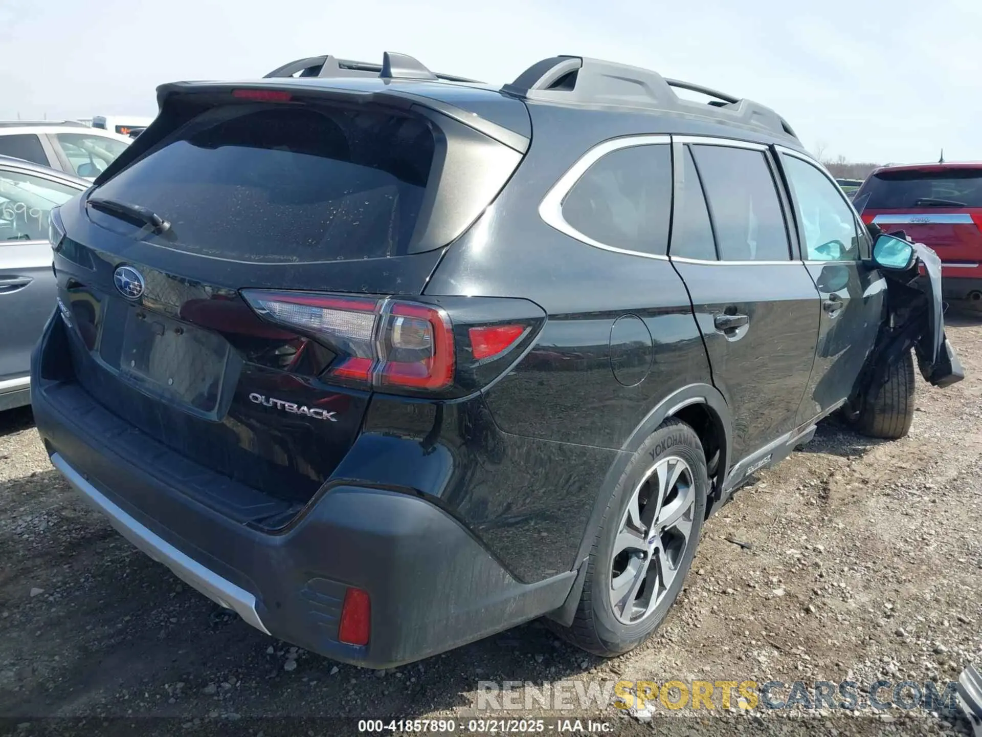 4 Photograph of a damaged car 4S4BTANC1L3108621 SUBARU OUTBACK 2020