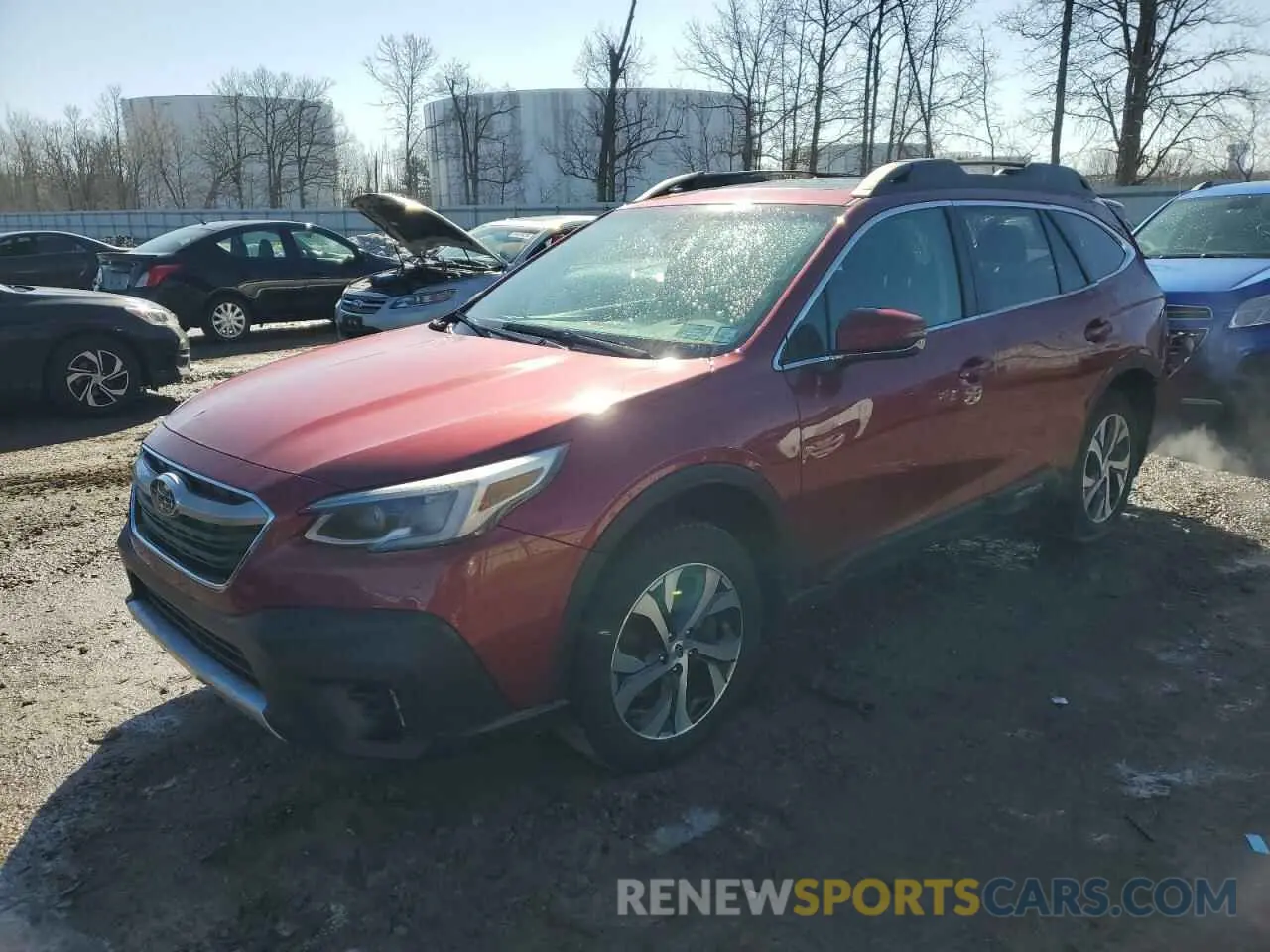 1 Photograph of a damaged car 4S4BTANC1L3140002 SUBARU OUTBACK 2020
