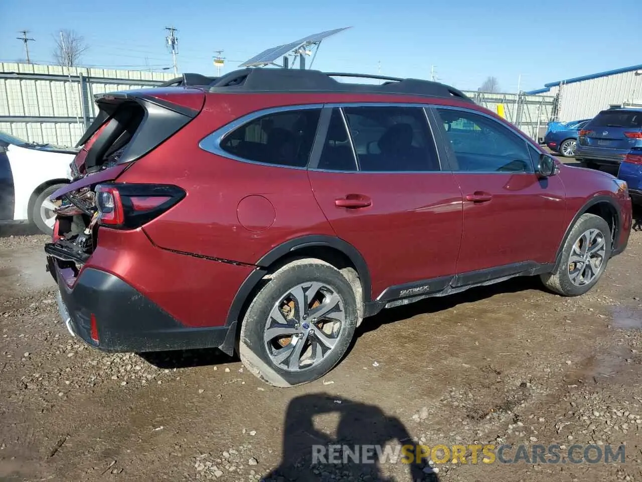 3 Photograph of a damaged car 4S4BTANC1L3140002 SUBARU OUTBACK 2020