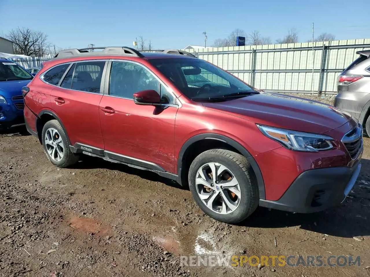 4 Photograph of a damaged car 4S4BTANC1L3140002 SUBARU OUTBACK 2020