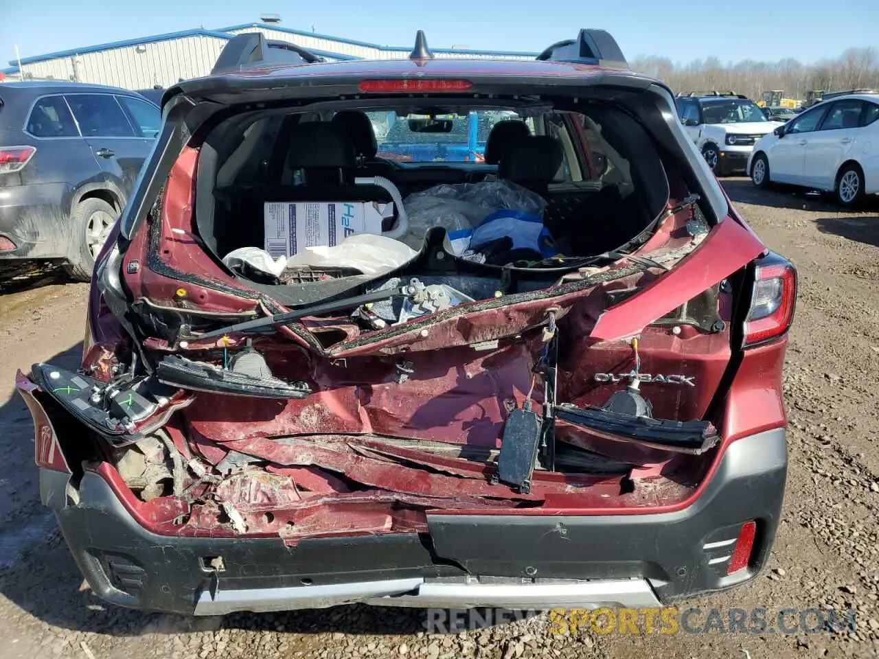 6 Photograph of a damaged car 4S4BTANC1L3140002 SUBARU OUTBACK 2020