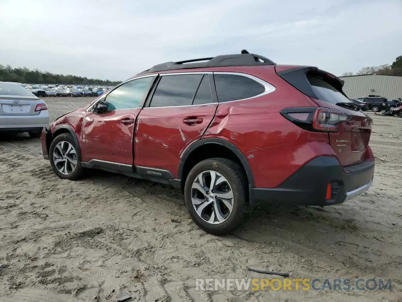 2 Photograph of a damaged car 4S4BTANC1L3155888 SUBARU OUTBACK 2020