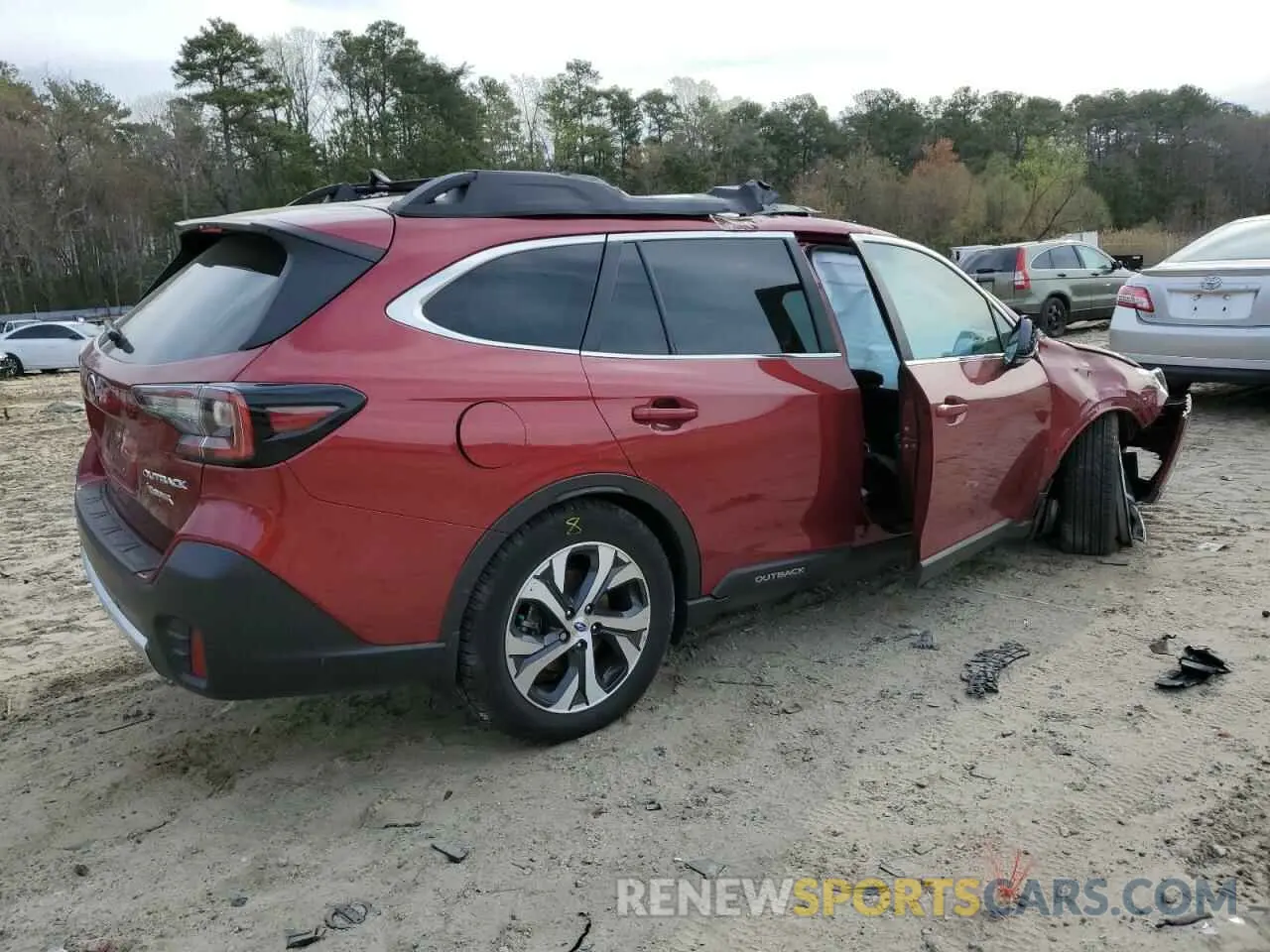 3 Photograph of a damaged car 4S4BTANC1L3155888 SUBARU OUTBACK 2020