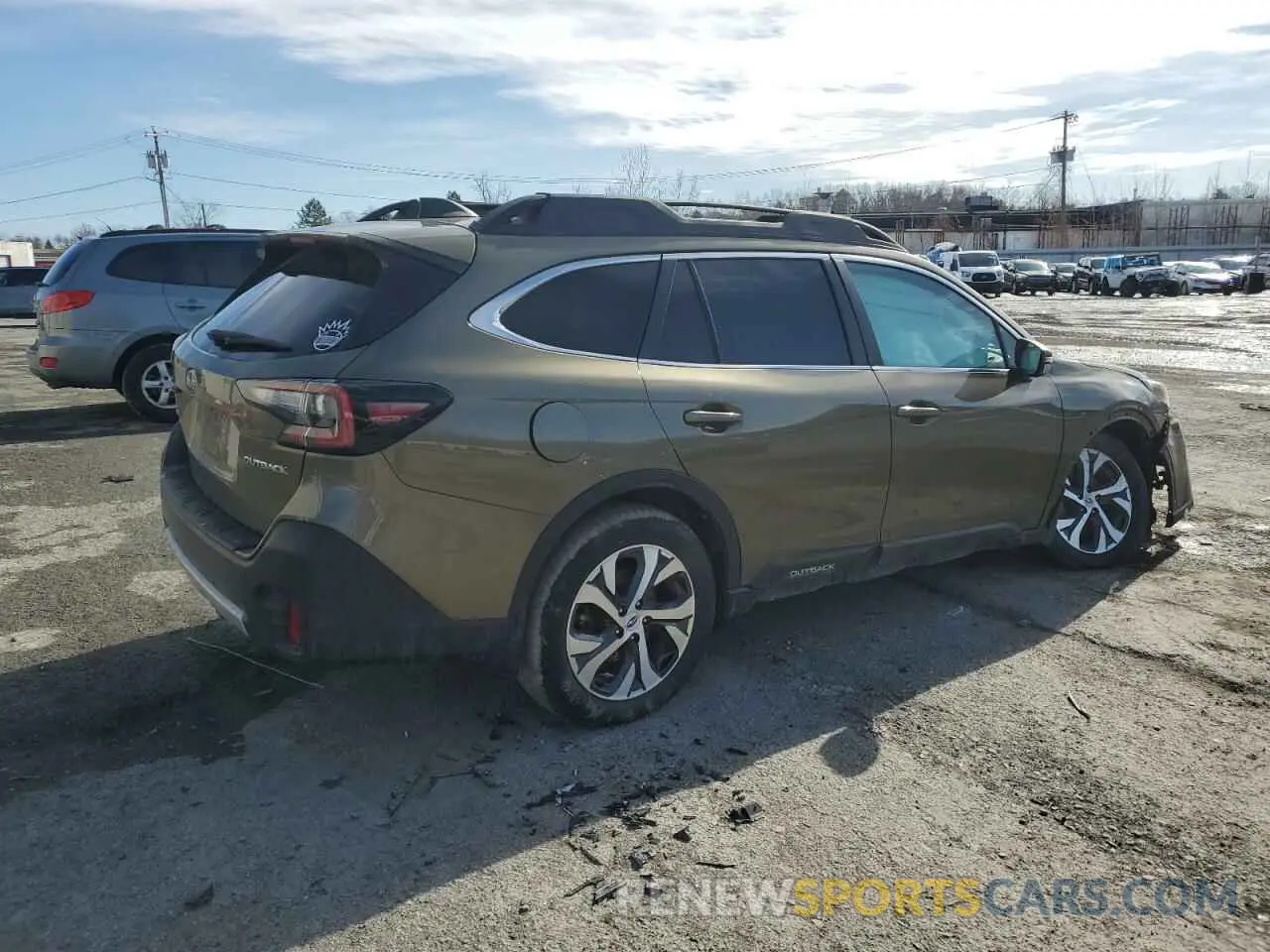 3 Photograph of a damaged car 4S4BTANC1L3175770 SUBARU OUTBACK 2020