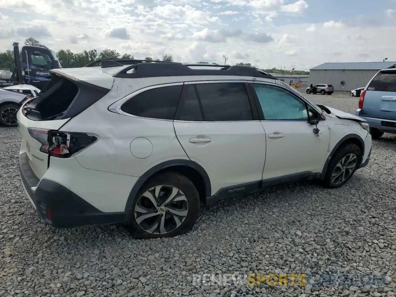3 Photograph of a damaged car 4S4BTANC1L3234364 SUBARU OUTBACK 2020