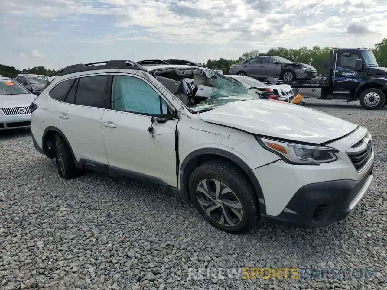 4 Photograph of a damaged car 4S4BTANC1L3234364 SUBARU OUTBACK 2020
