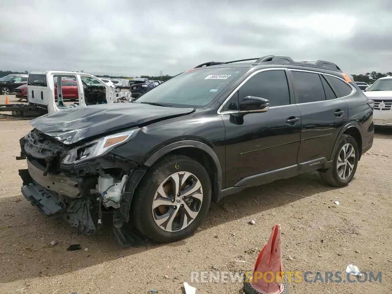 1 Photograph of a damaged car 4S4BTANC2L3102147 SUBARU OUTBACK 2020