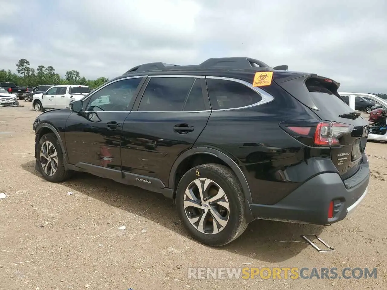 2 Photograph of a damaged car 4S4BTANC2L3102147 SUBARU OUTBACK 2020