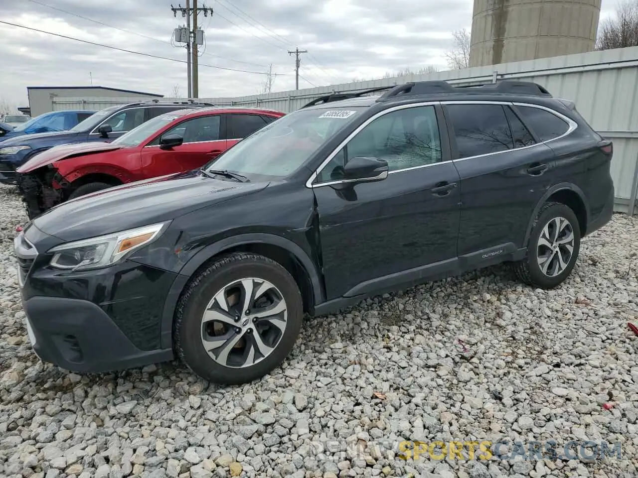 1 Photograph of a damaged car 4S4BTANC2L3142969 SUBARU OUTBACK 2020