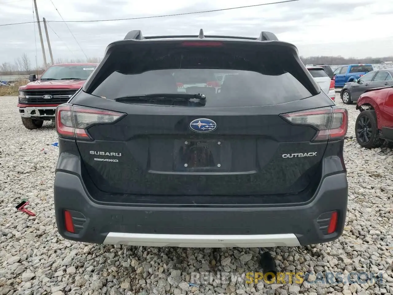 6 Photograph of a damaged car 4S4BTANC2L3142969 SUBARU OUTBACK 2020