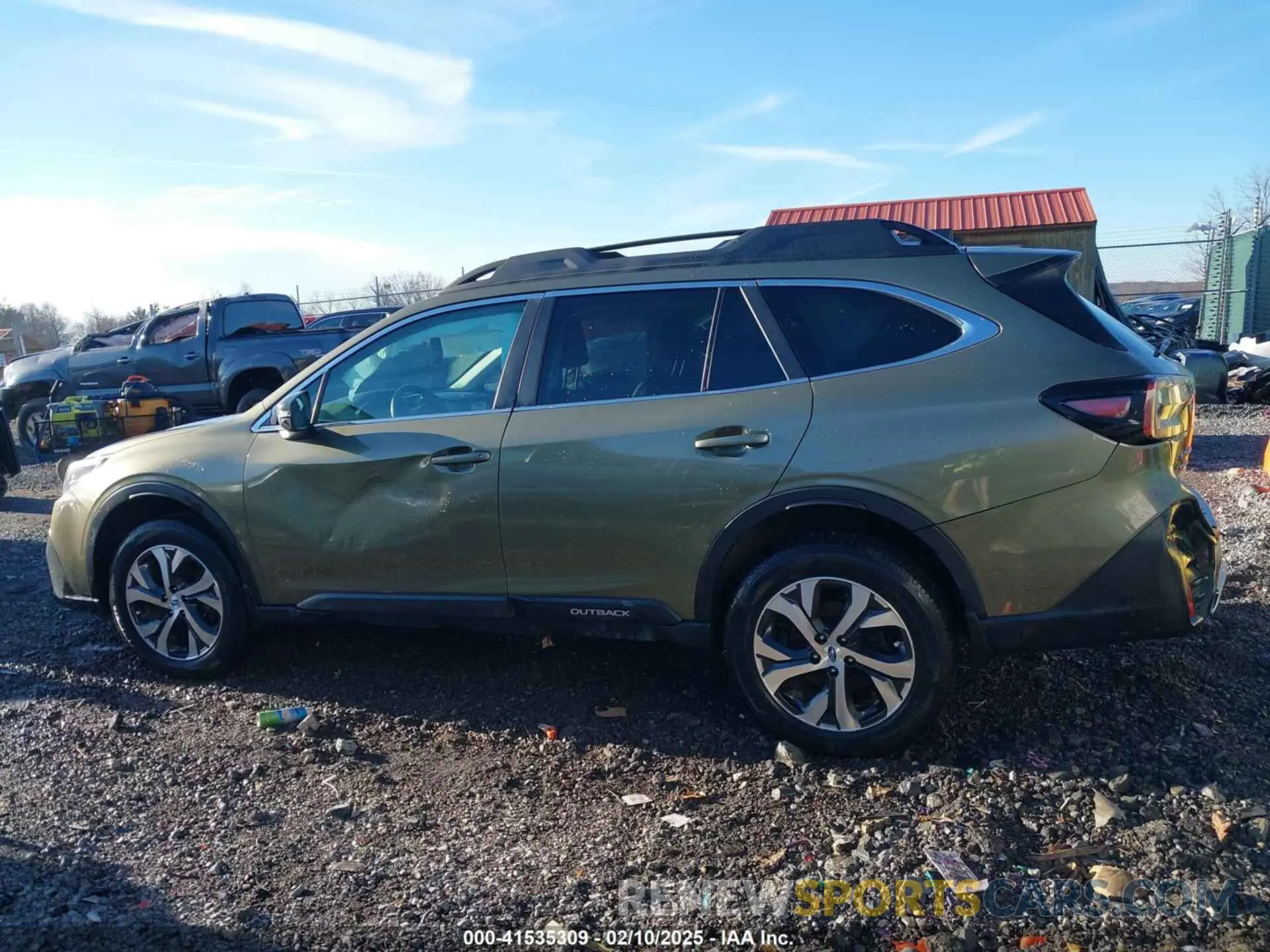 14 Photograph of a damaged car 4S4BTANC2L3201518 SUBARU OUTBACK 2020