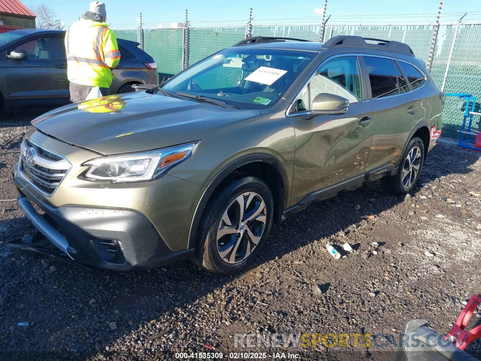 2 Photograph of a damaged car 4S4BTANC2L3201518 SUBARU OUTBACK 2020