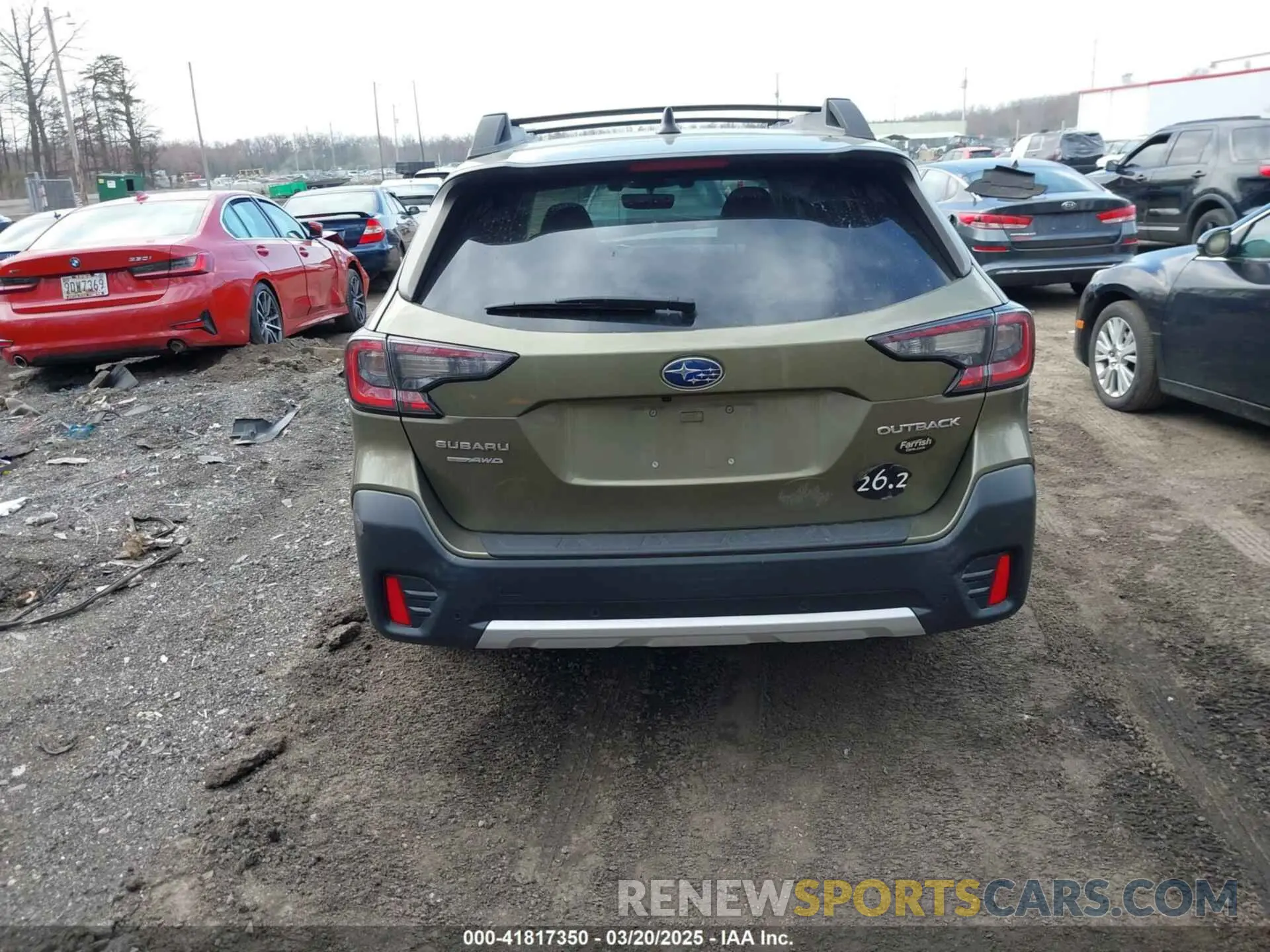 16 Photograph of a damaged car 4S4BTANC2L3211451 SUBARU OUTBACK 2020