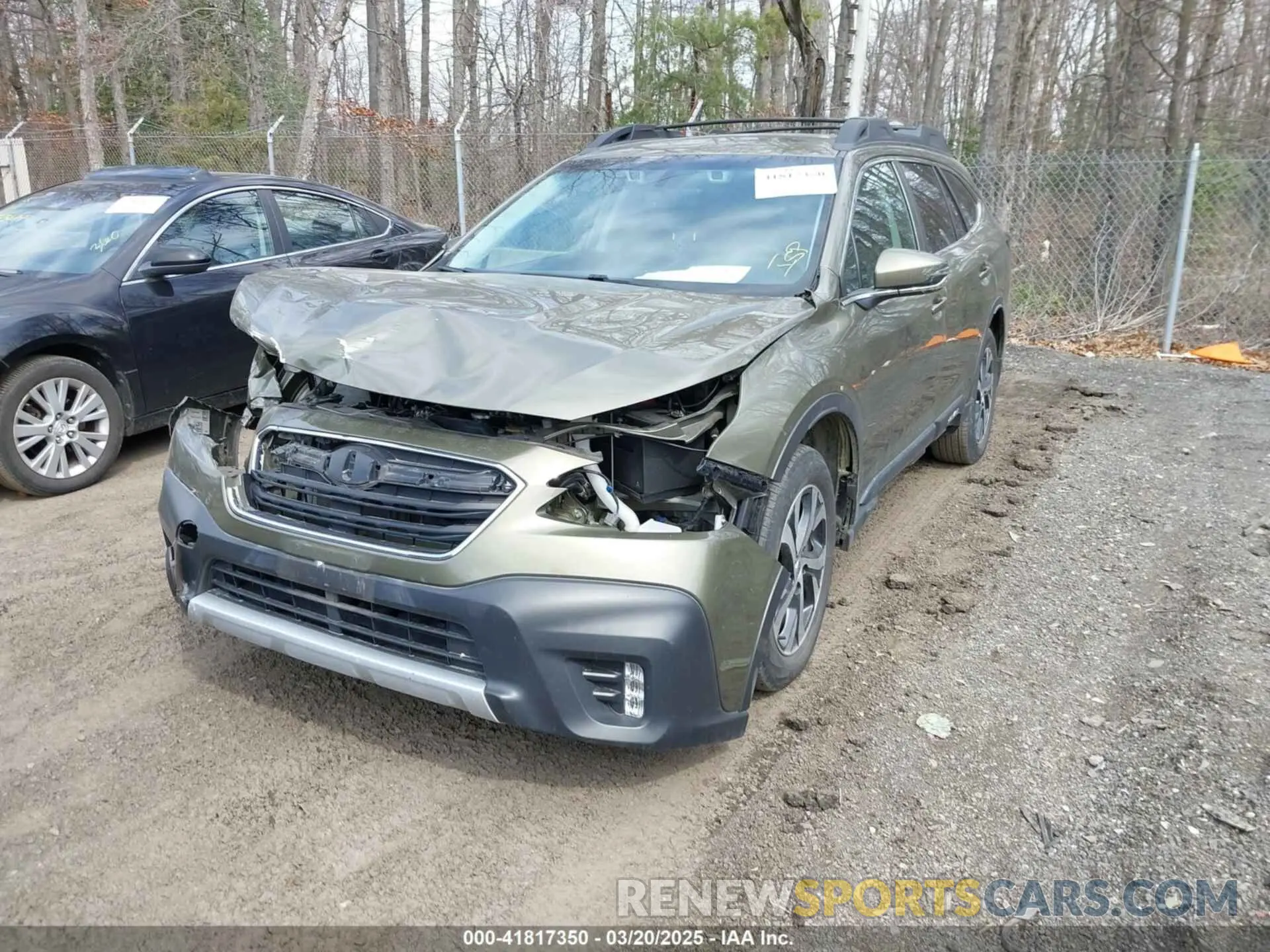 2 Photograph of a damaged car 4S4BTANC2L3211451 SUBARU OUTBACK 2020
