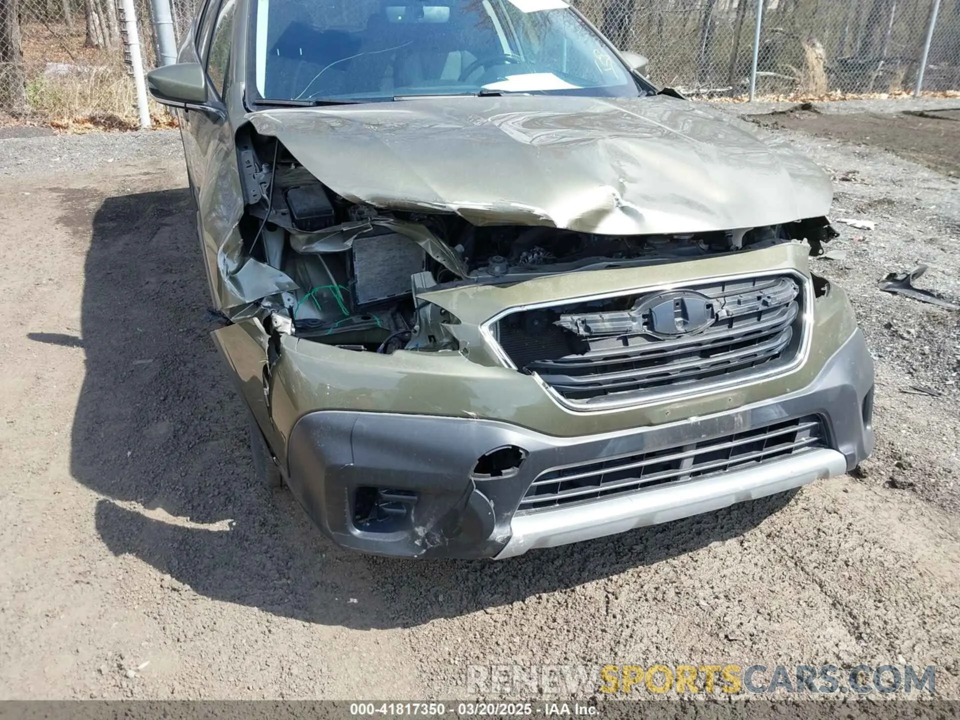 6 Photograph of a damaged car 4S4BTANC2L3211451 SUBARU OUTBACK 2020