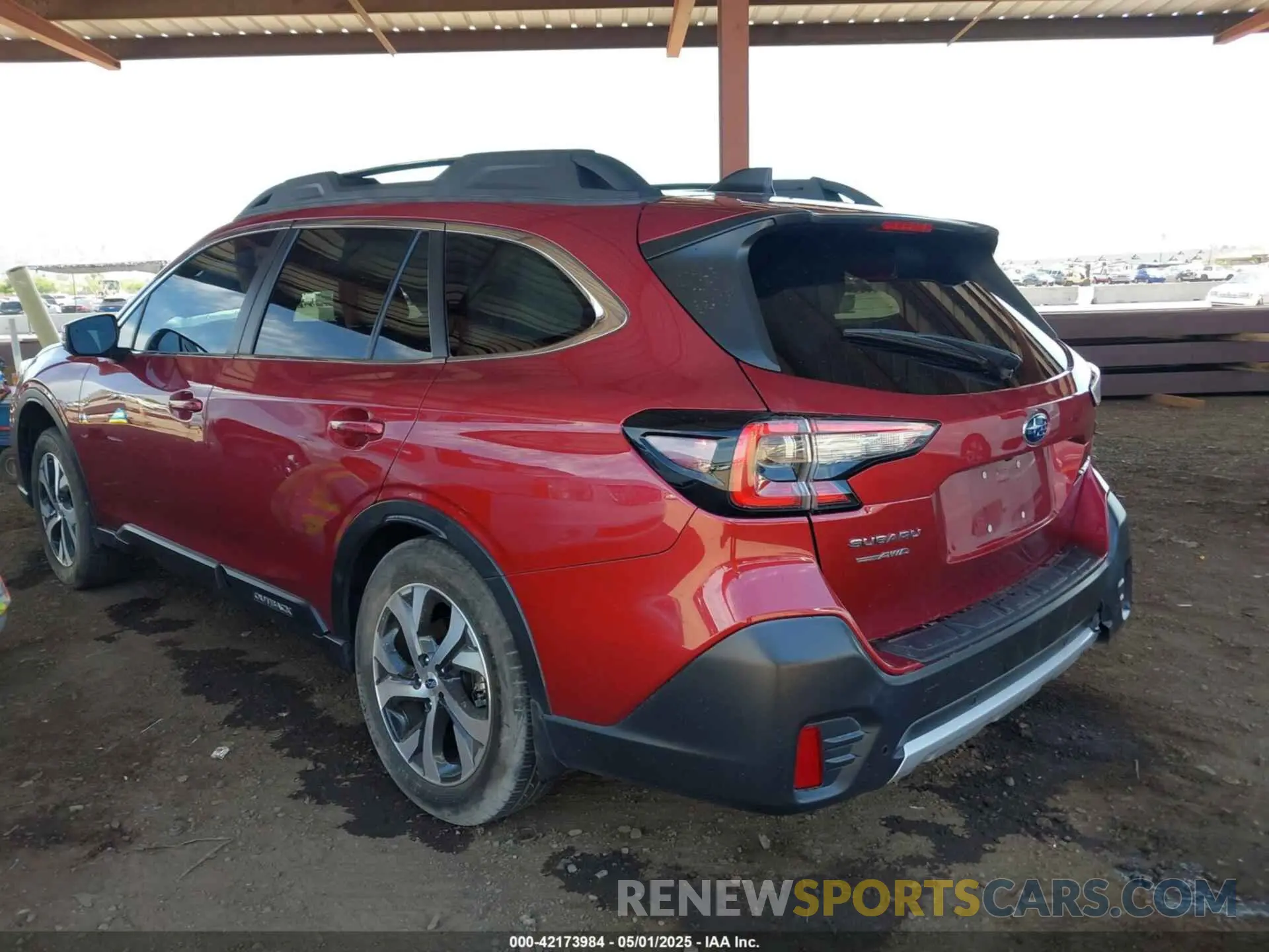 3 Photograph of a damaged car 4S4BTANC2L3249228 SUBARU OUTBACK 2020