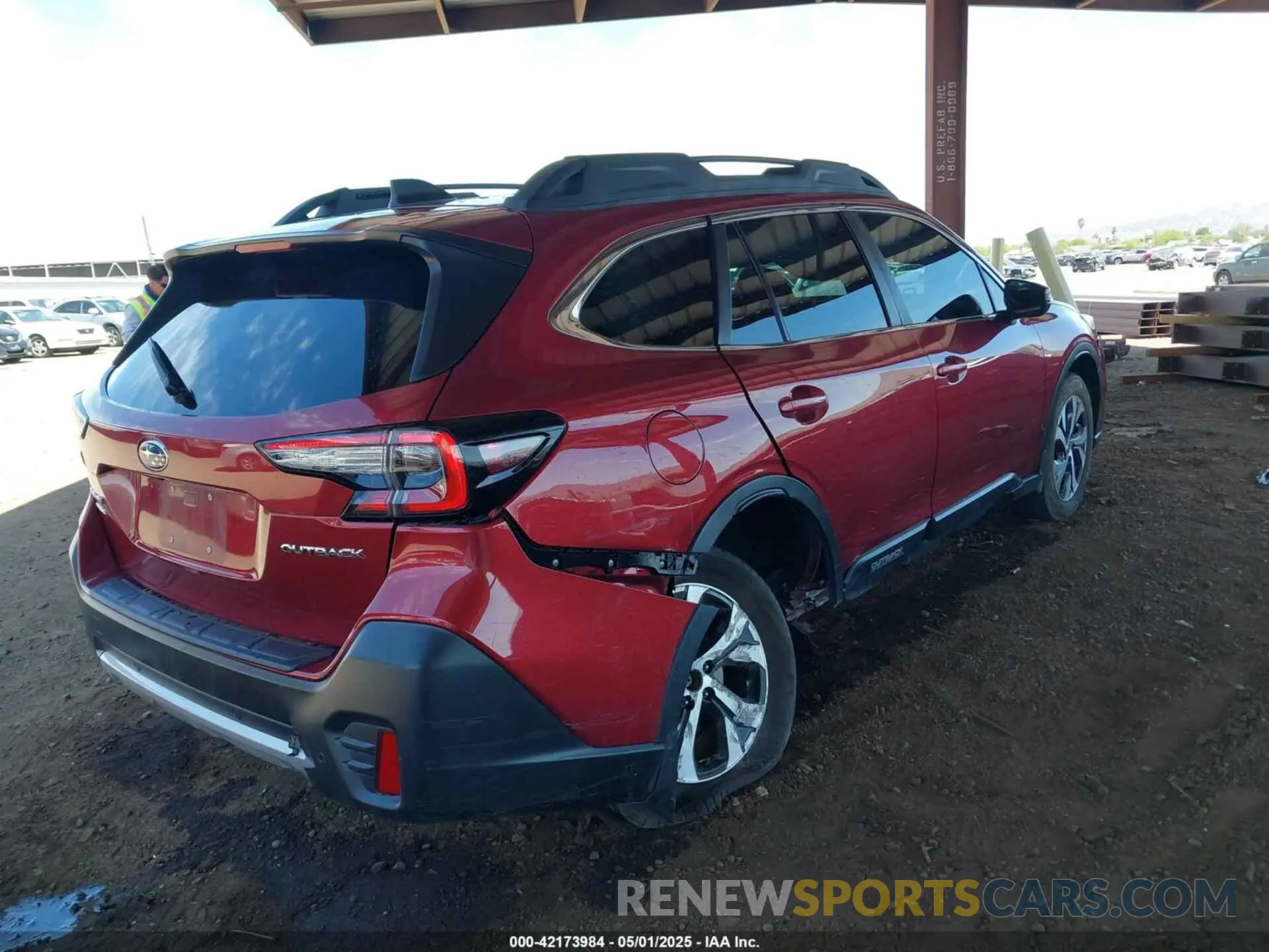 4 Photograph of a damaged car 4S4BTANC2L3249228 SUBARU OUTBACK 2020