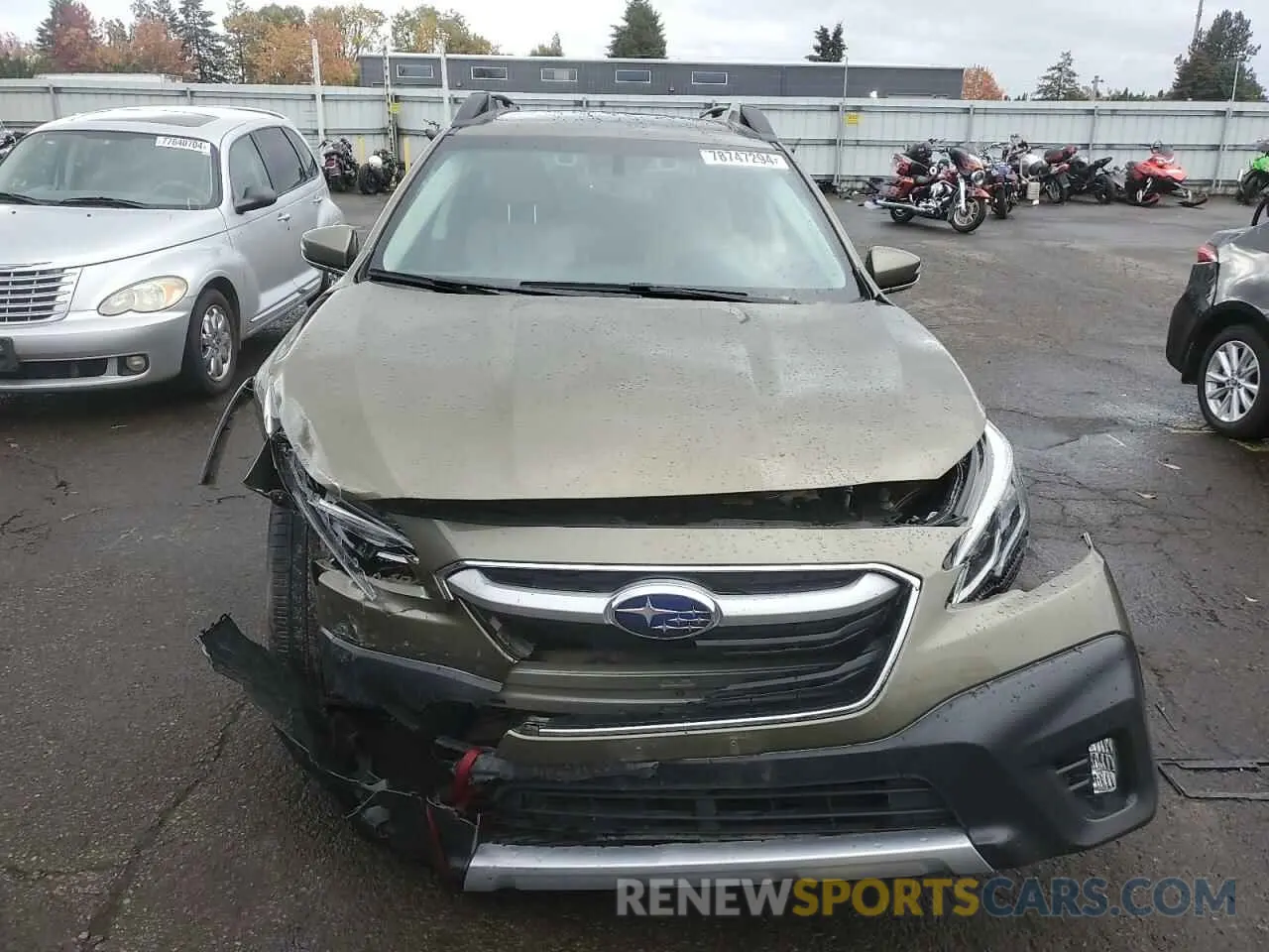 5 Photograph of a damaged car 4S4BTANC3L3105347 SUBARU OUTBACK 2020