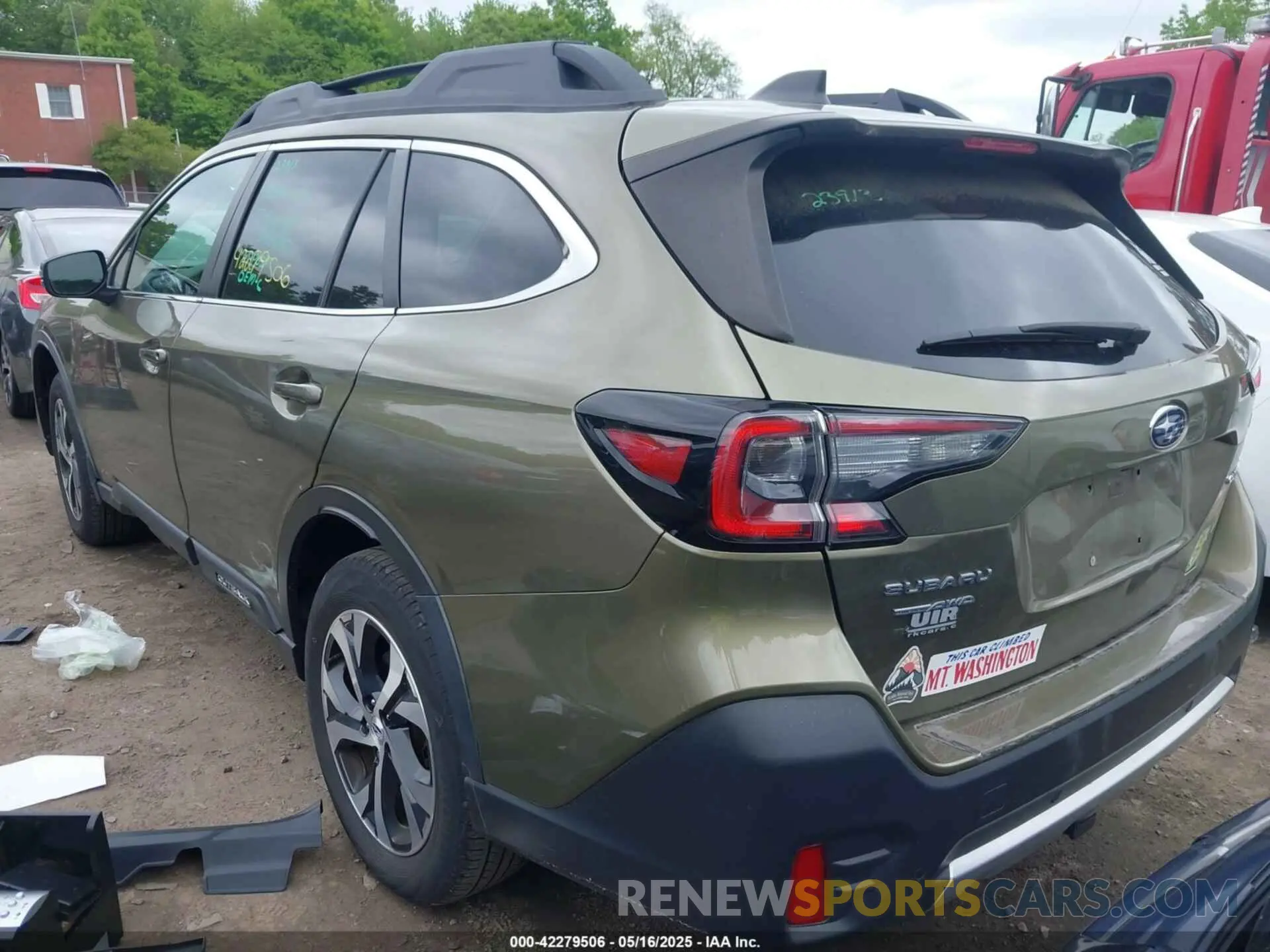 3 Photograph of a damaged car 4S4BTANC3L3106630 SUBARU OUTBACK 2020