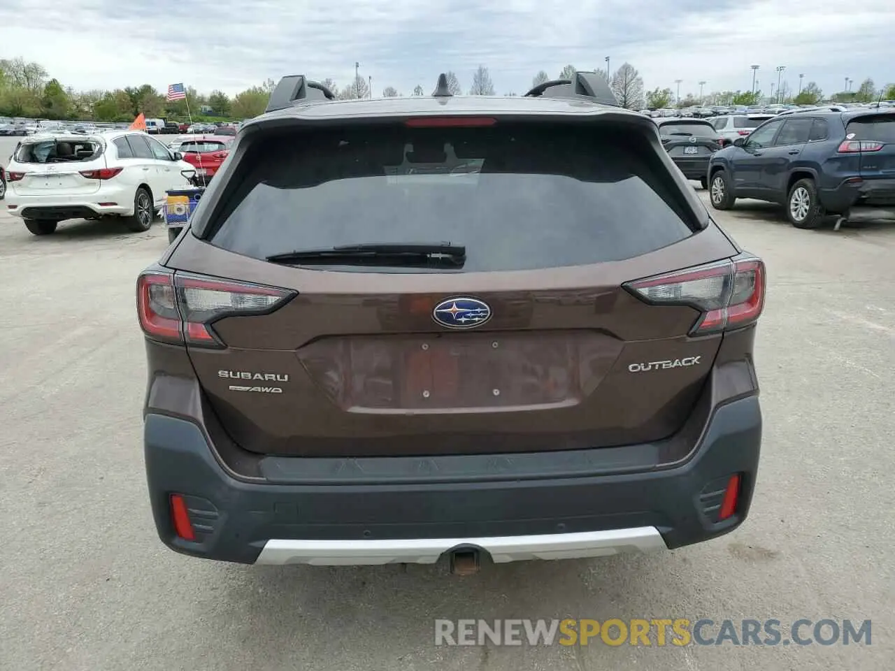 6 Photograph of a damaged car 4S4BTANC3L3137540 SUBARU OUTBACK 2020