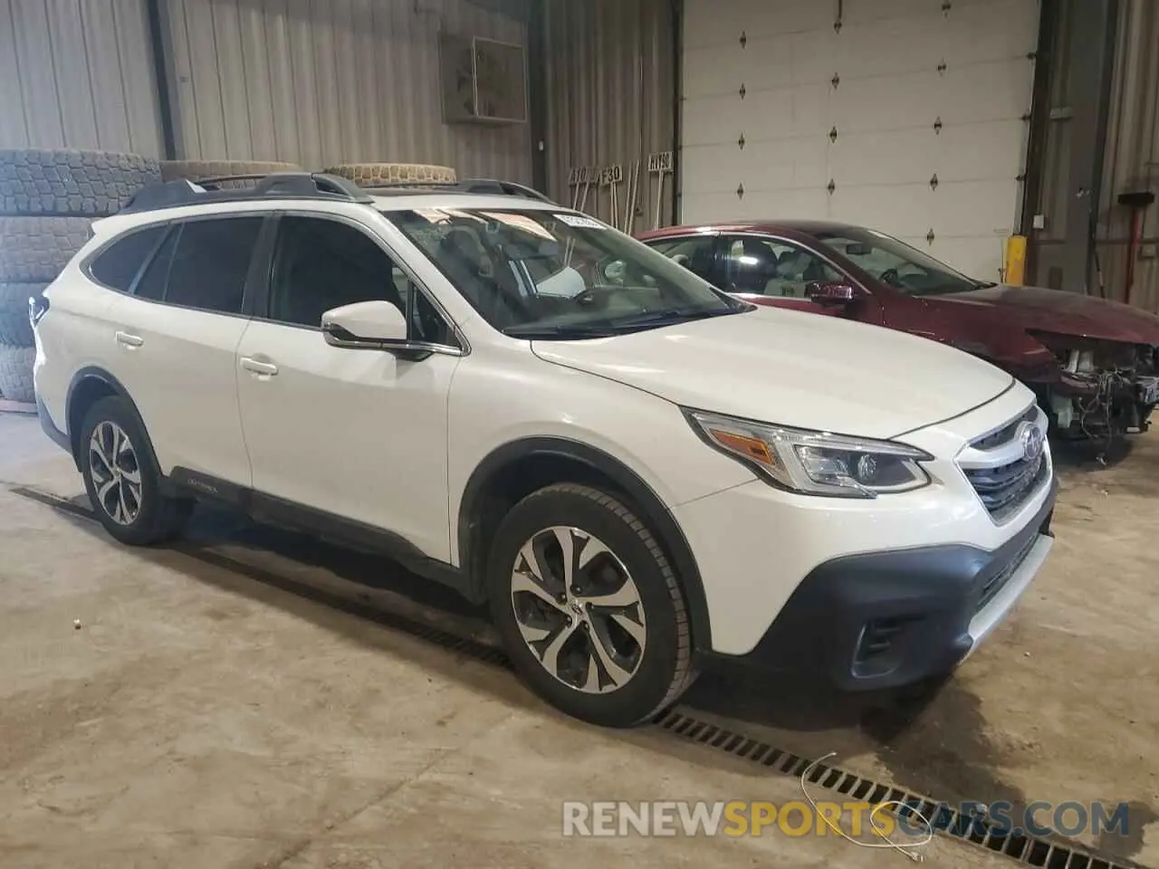 4 Photograph of a damaged car 4S4BTANC3L3154936 SUBARU OUTBACK 2020