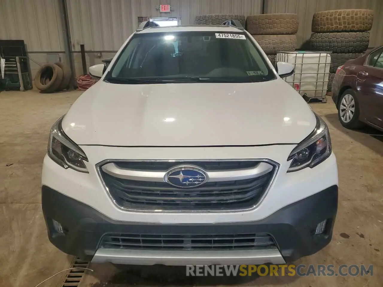 5 Photograph of a damaged car 4S4BTANC3L3154936 SUBARU OUTBACK 2020