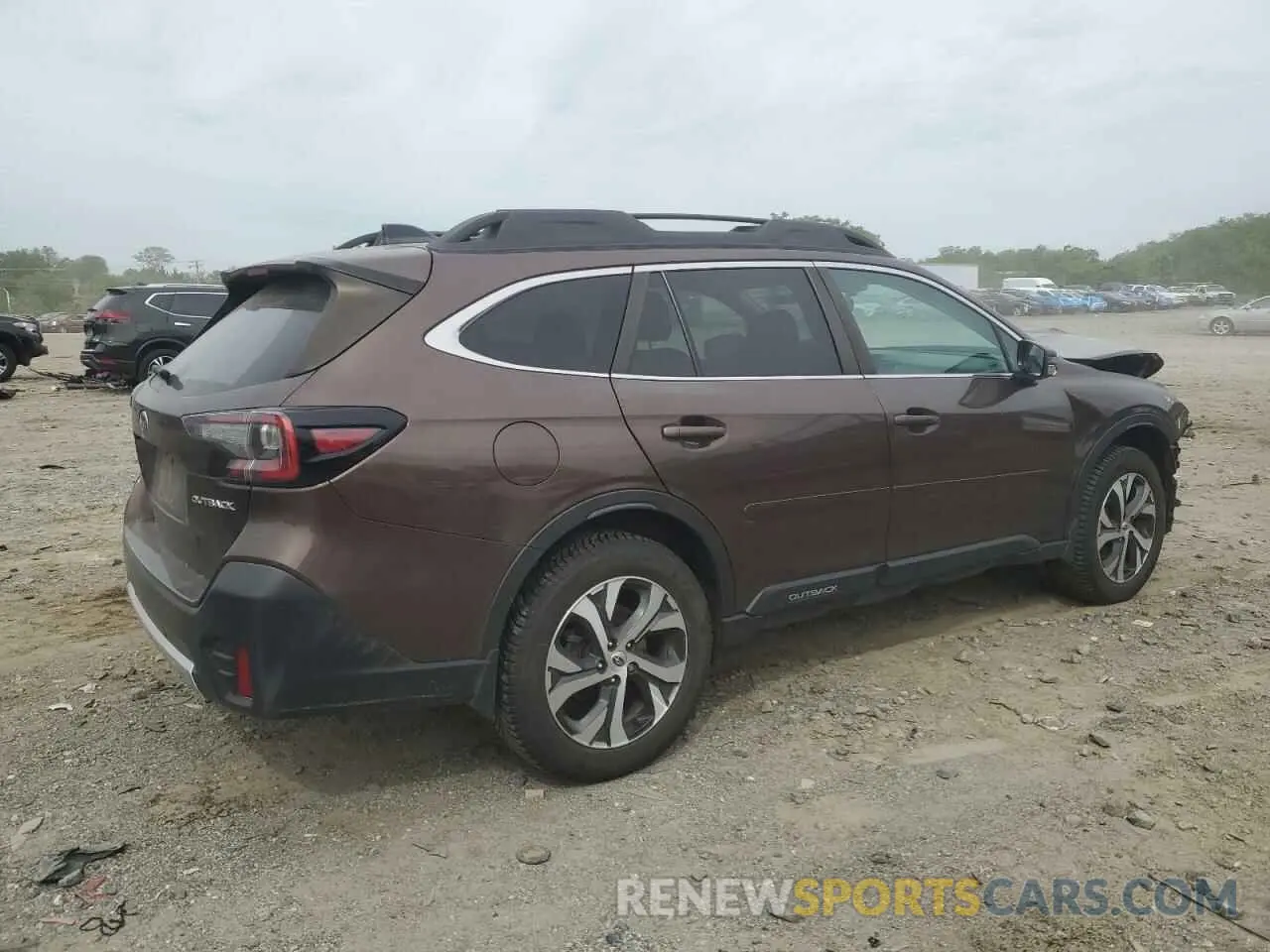 3 Photograph of a damaged car 4S4BTANC3L3209174 SUBARU OUTBACK 2020