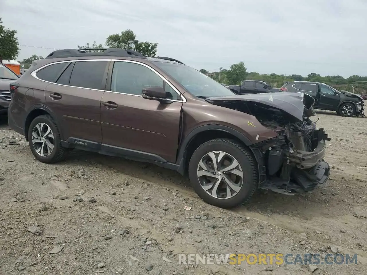 4 Photograph of a damaged car 4S4BTANC3L3209174 SUBARU OUTBACK 2020