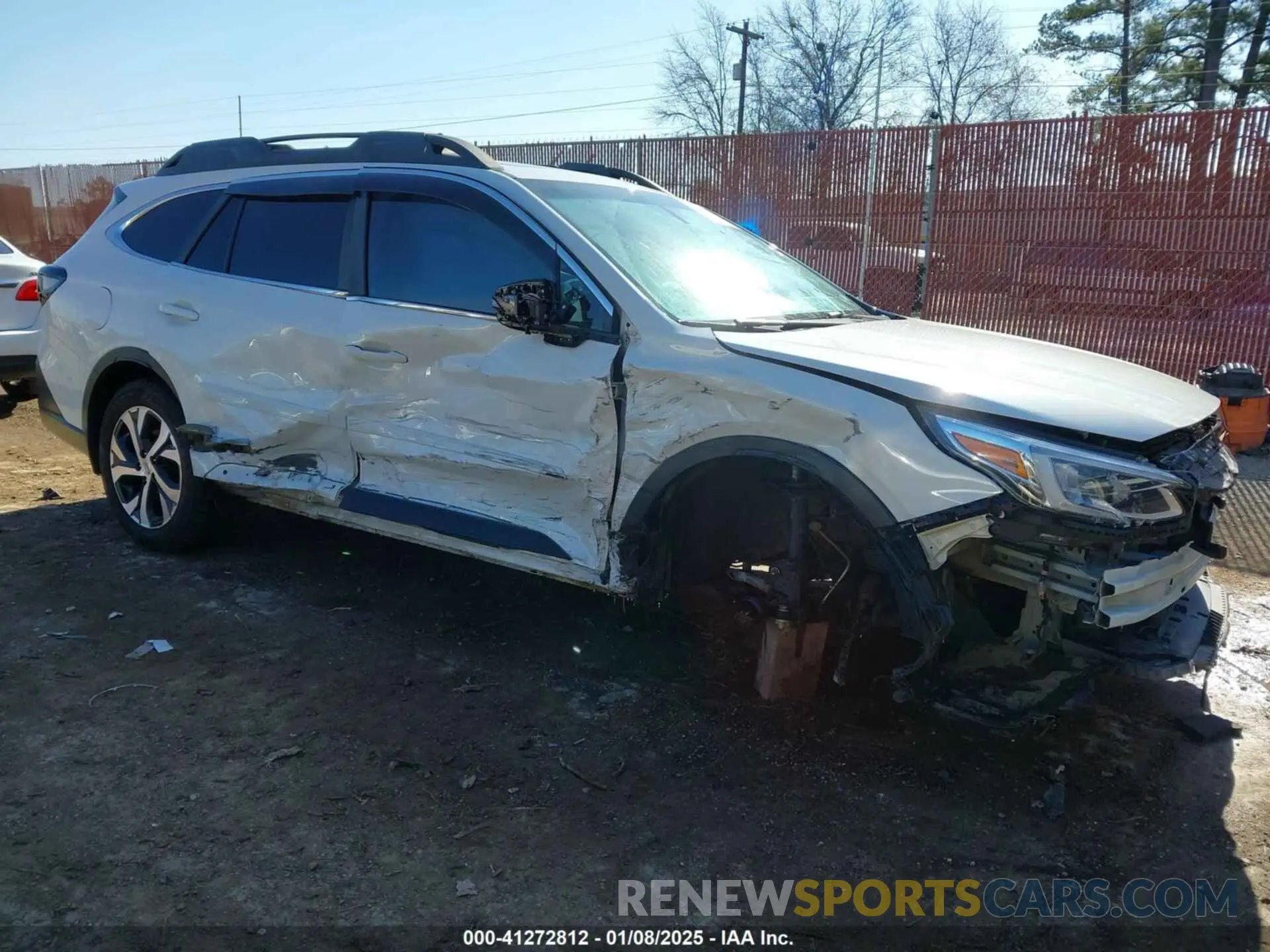 1 Photograph of a damaged car 4S4BTANC3L3232812 SUBARU OUTBACK 2020