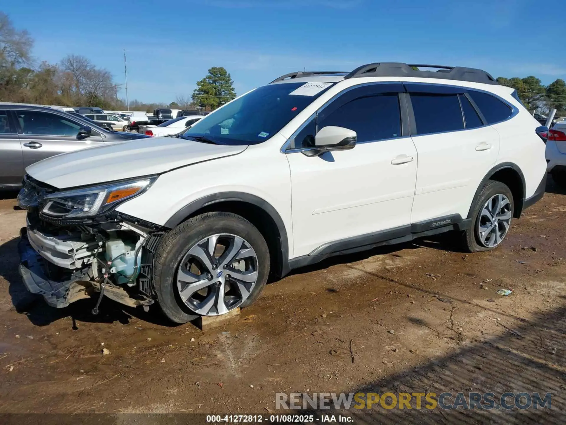 2 Photograph of a damaged car 4S4BTANC3L3232812 SUBARU OUTBACK 2020
