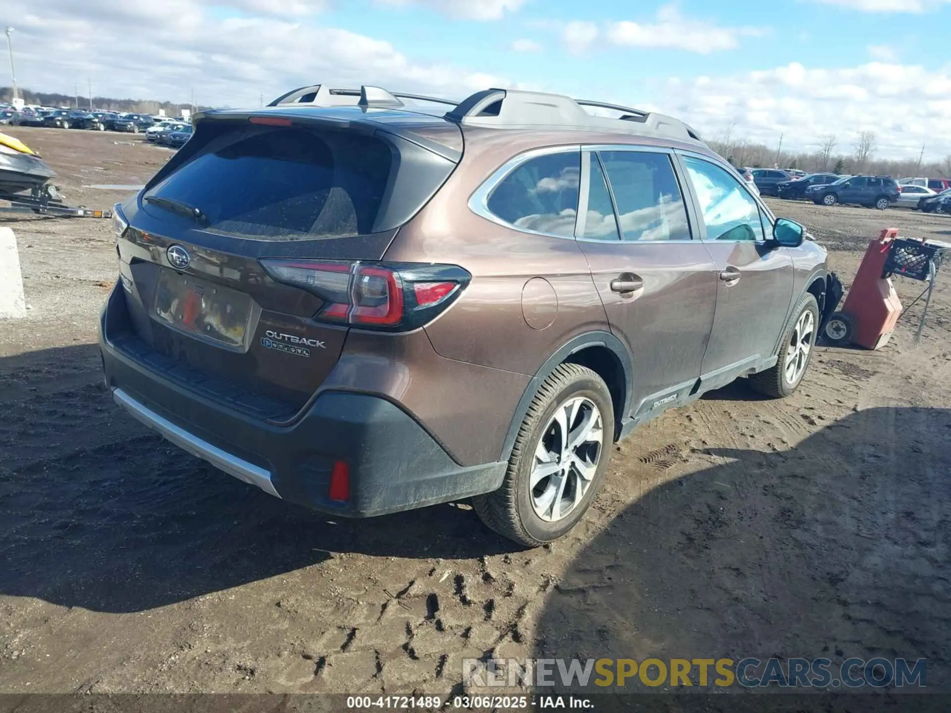 4 Photograph of a damaged car 4S4BTANC3L3269360 SUBARU OUTBACK 2020