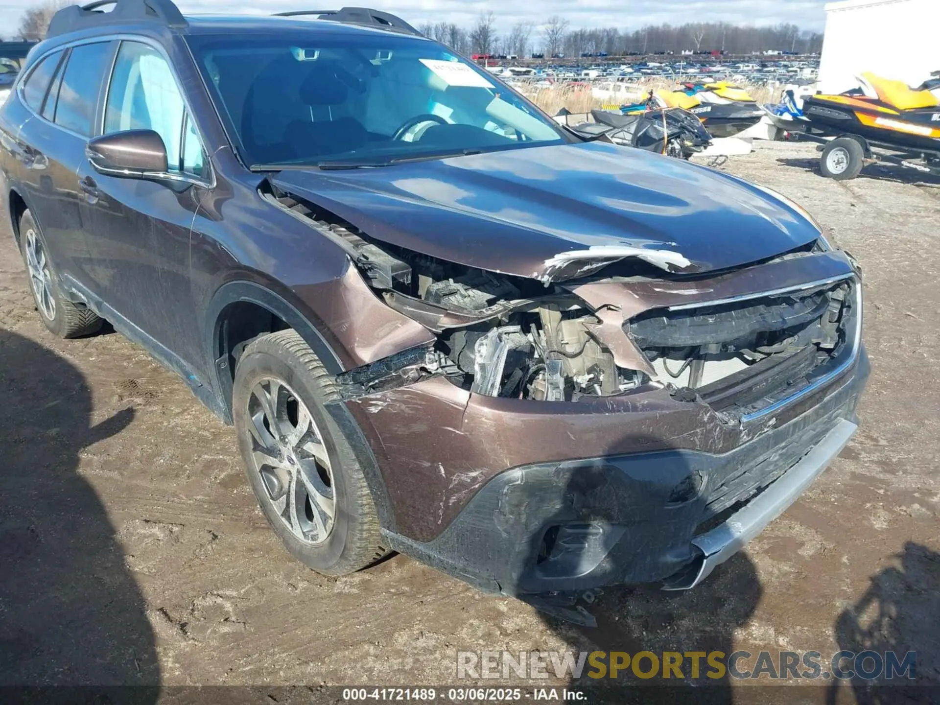 6 Photograph of a damaged car 4S4BTANC3L3269360 SUBARU OUTBACK 2020