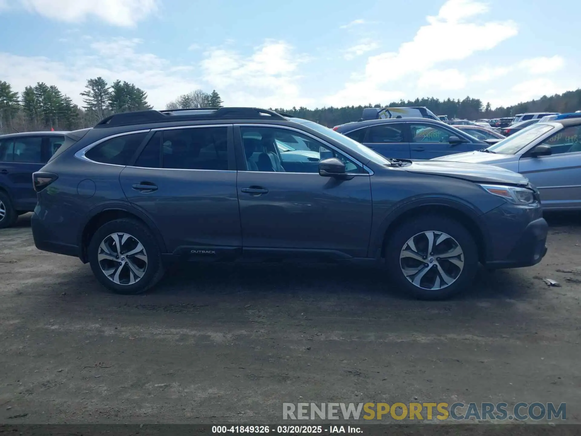 13 Photograph of a damaged car 4S4BTANC4L3105308 SUBARU OUTBACK 2020